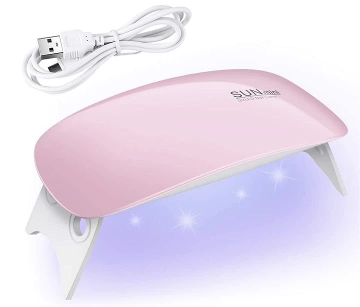 Лампа для ногтей мини, sun mini 6w (200)