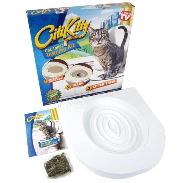 Система привчання кішок до унітаза Citi Kitty Cat Toilet Training (24)
