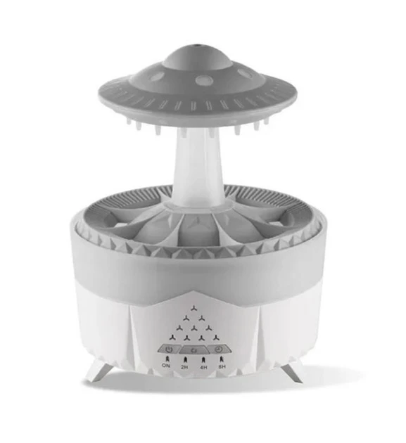 Портативний зволожувач повітря для ароматерапії з дощовою хмарою raindrop aromatherapy machine (30)