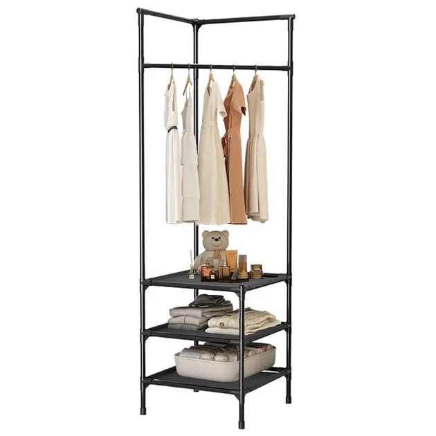 Угловая напольная вешалка для одежды Corner coat rack 9602 (18)