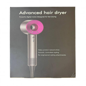 Профессиональный фен Supersonic Hair Dryer 5 в 1 PRO с турбо режимом и ионизацией с 5 насадками для укладки (10)