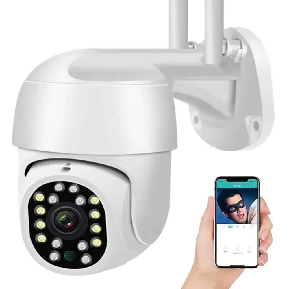 Вулична WiFi камера відеоспостереження з датчиком руху, 5 Мп, HX A 1536C, IP камера спостереження (50)