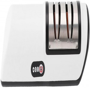 Електрична стругачка для ножів і ножиць з акумулятором біло-жовта, біло-жовтогаряча, біло-чорна (50) Електрична стругачка для ножів і ножиць з акумулятором біло-жовта, біло-жовтогаряча, біло-чорна (50)