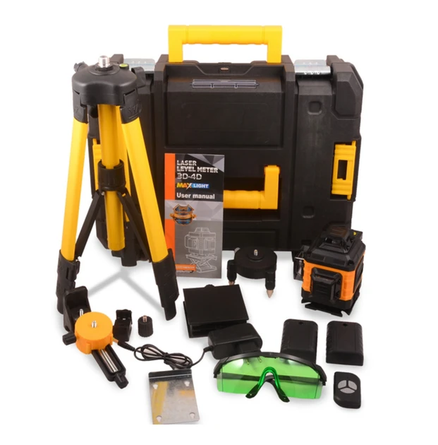 Лазерний рівень нівелір професійний Jumpex жовтий (5) Лазерний рівень нівелір професійний Jumpex жовтий (5)