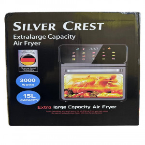 Аерогриль SilverCrest електричний, чорний 3000W 15L (4) Аерогриль SilverCrest електричний, чорний 3000W 15L (4)