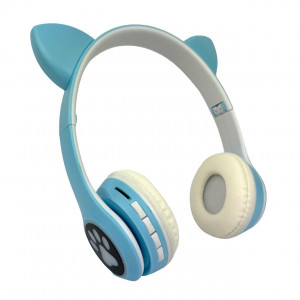 Навушники з вушками VIV-23M блакитні (100) Навушники з вушками VIV-23M блакитні (100)