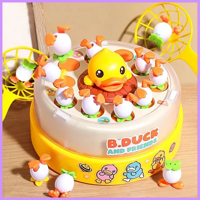 Дитяча іграшка «Прижаюча жовта качечка» (36)