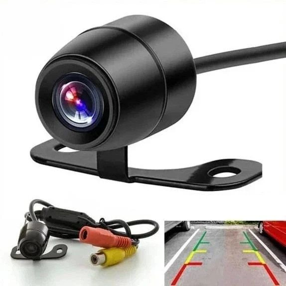Автомобильная камера заднего вида HD ночного видения, широкий угол заднего вида, парковка (200)