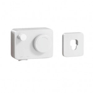 РАСТЯЖНАЯ СТАЛЬНАЯ БЕЛЬЕВАЯ ВЕРЕВКА ДЛЯ ВАННОЙ, ГОСТИНОЙ, КУХНИ БЕЛАЯ (30)