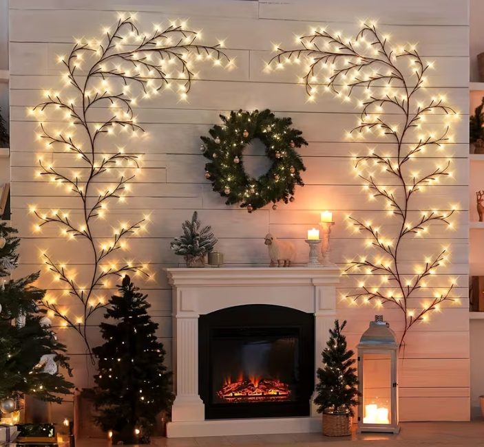 Гірлянда у формі дерева — 8 режимів, Живлення від USB (50)