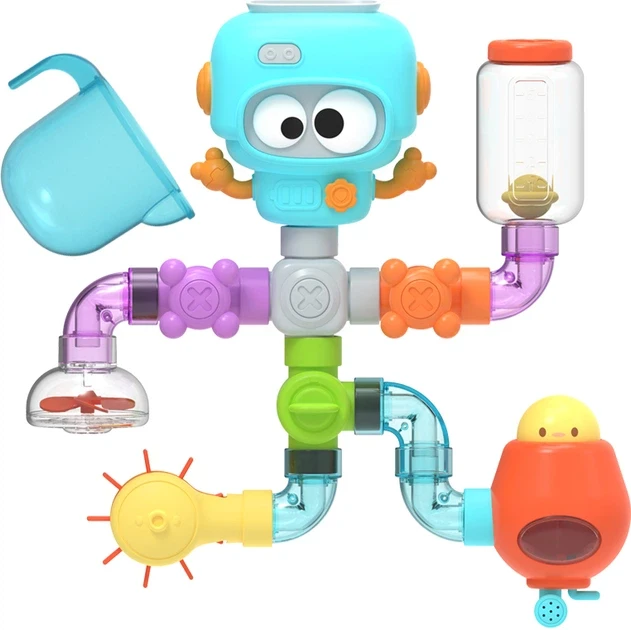 Игрушка для ванны Ingbaby Робот Водный фонтан 21 часть (24)