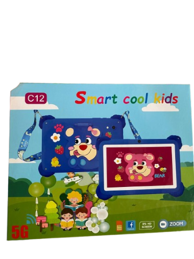 Планшет Smart Cool Kids C12 для дітей 8 ГБ ОЗП | 256 ГБ ПЗП Android дисплей 7 дюймів синій (20)