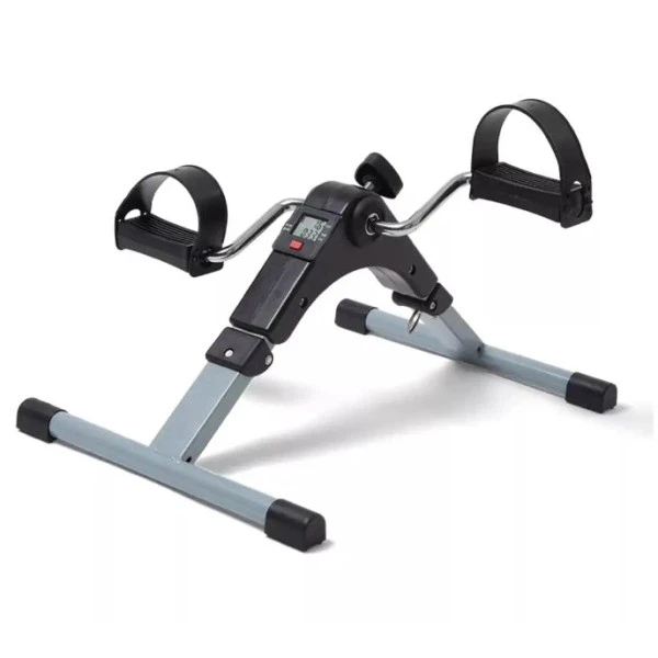Велотренажер для дому складаний спортивний мінівелосипед для схуднення оздоровлення та реабілітації рук і ніг з РК комп'ютером (6)
