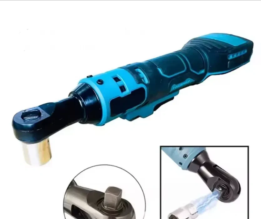 Кутовий гайковерт, акумуляторна тріскачка АКБ48V X-475 синій (10)